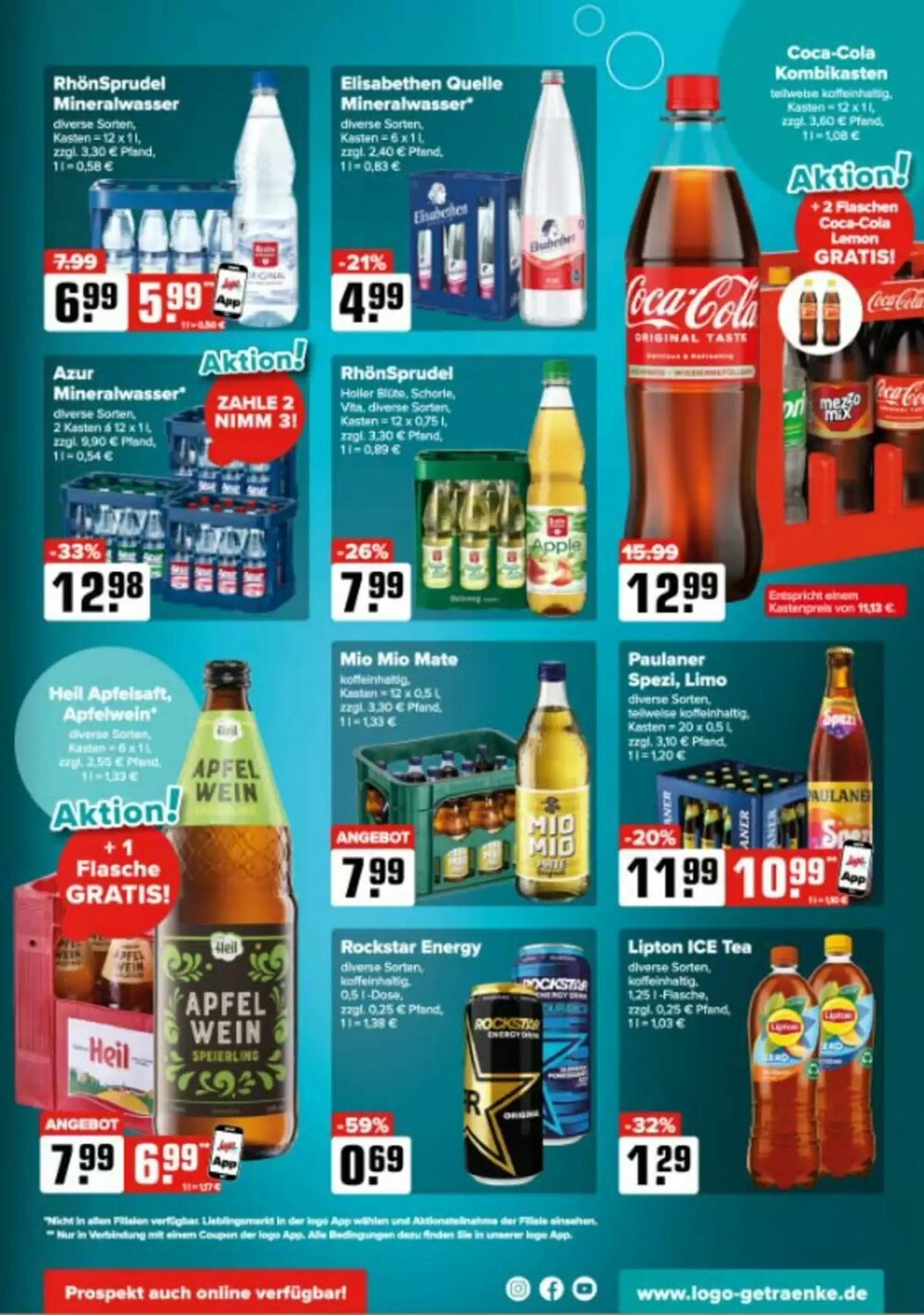Logo Getränkemarkt Prospekt (ab 23.01.2026) zum Blättern - Seite 3