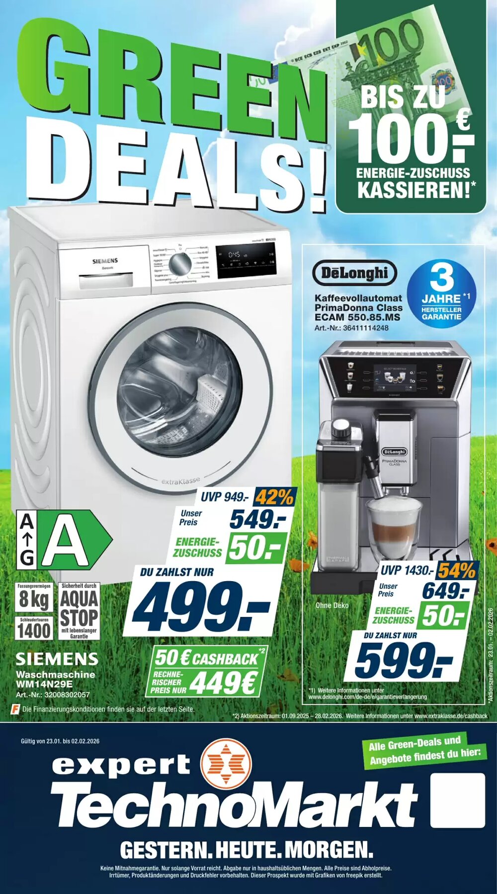 Expert Technomarkt Prospekt (ab 23.01.2026) zum Blättern - Seite 1