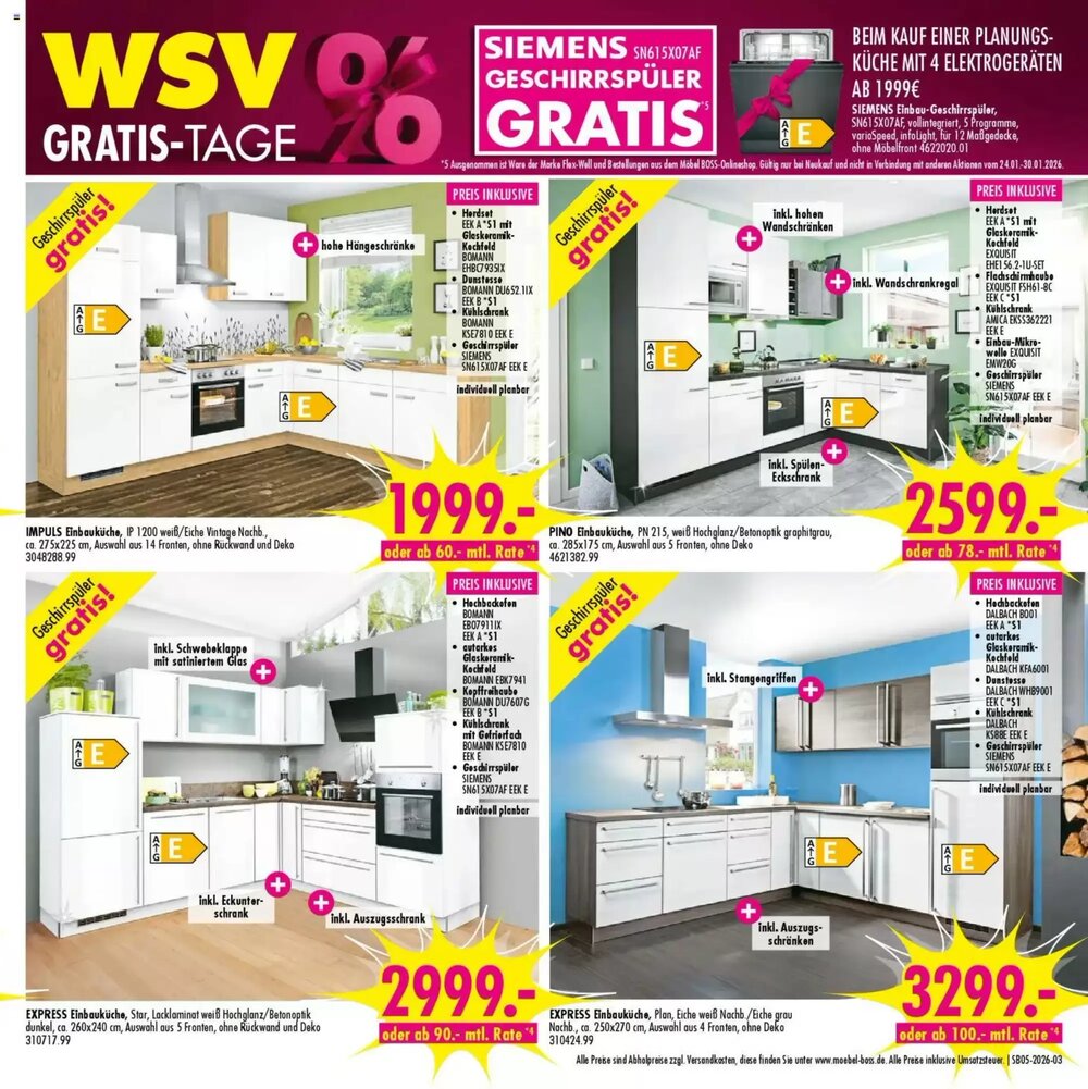 Möbel Boss Prospekt (ab 24.01.2026) zum Blättern - Seite 3