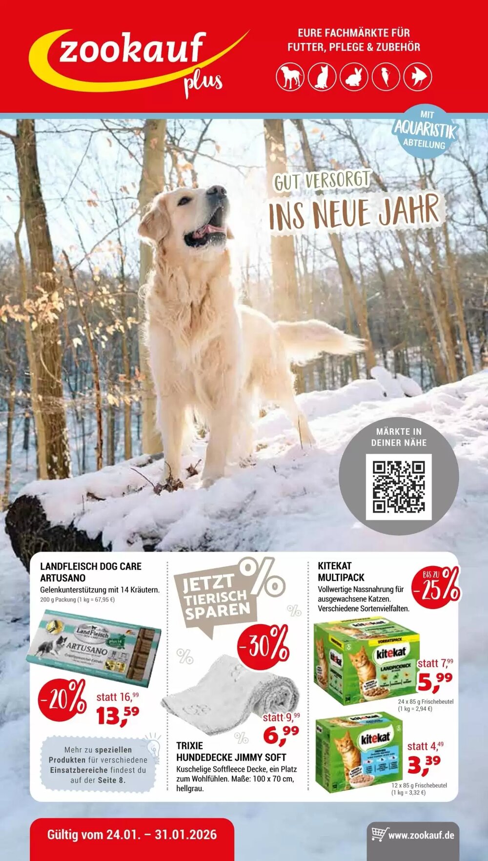 Zookauf Prospekt (ab 24.01.2026) zum Blättern - Seite 1