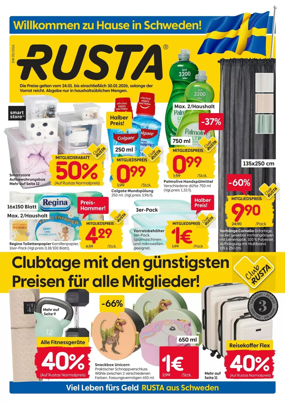 Rusta Prospekt (ab 24.01.2026) zum Blättern - Seite 1