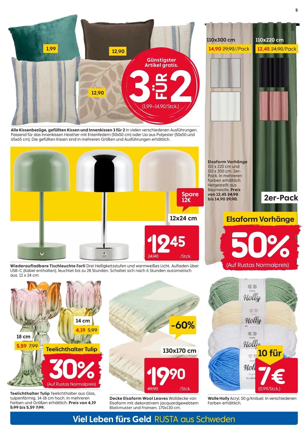 Rusta Prospekt (ab 24.01.2026) zum Blättern - Seite 5