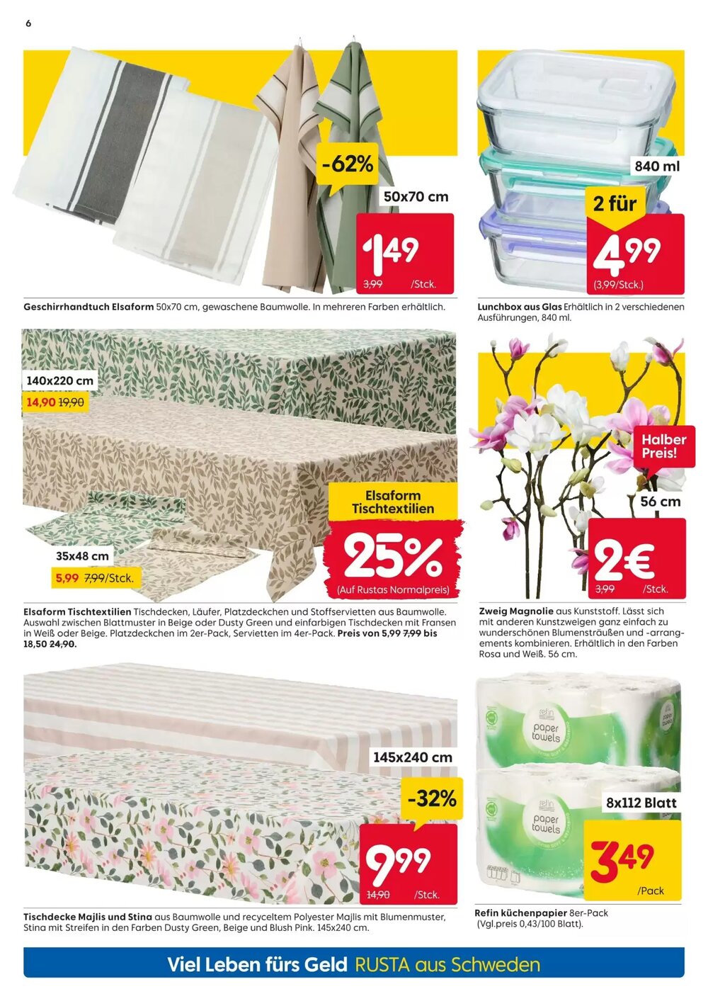 Rusta Prospekt (ab 24.01.2026) zum Blättern - Seite 6