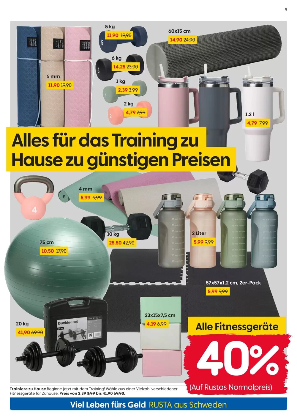 Rusta Prospekt (ab 24.01.2026) zum Blättern - Seite 9