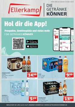Ellerkamp Getränke Prospekt (ab 25.01.2026) zum Blättern - Seite 1