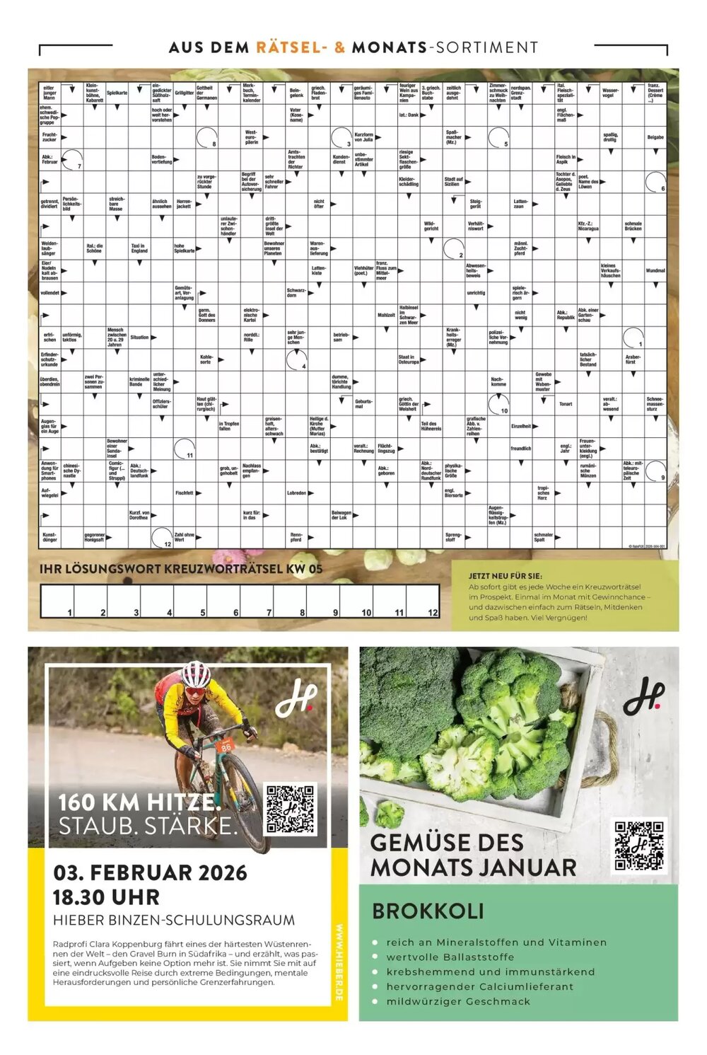 Hieber's Frische Center Prospekt (ab 25.01.2026) zum Blättern - Seite 15