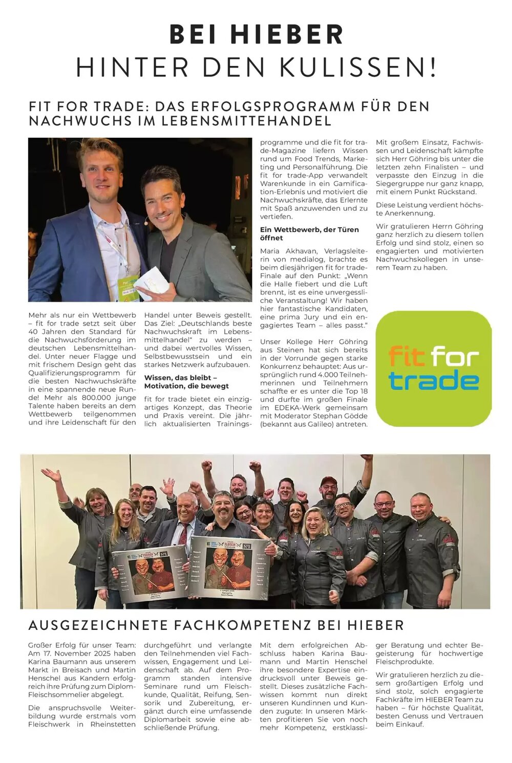 Hieber's Frische Center Prospekt (ab 25.01.2026) zum Blättern - Seite 8