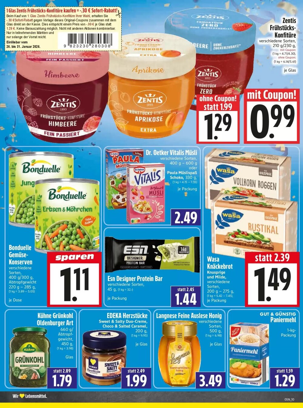 EDEKA Hahner Prospekt (ab 25.01.2026) zum Blättern - Seite 12