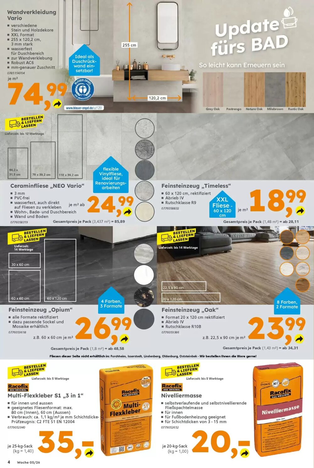 Globus Baumarkt Prospekt (ab 25.01.2026) zum Blättern - Seite 4