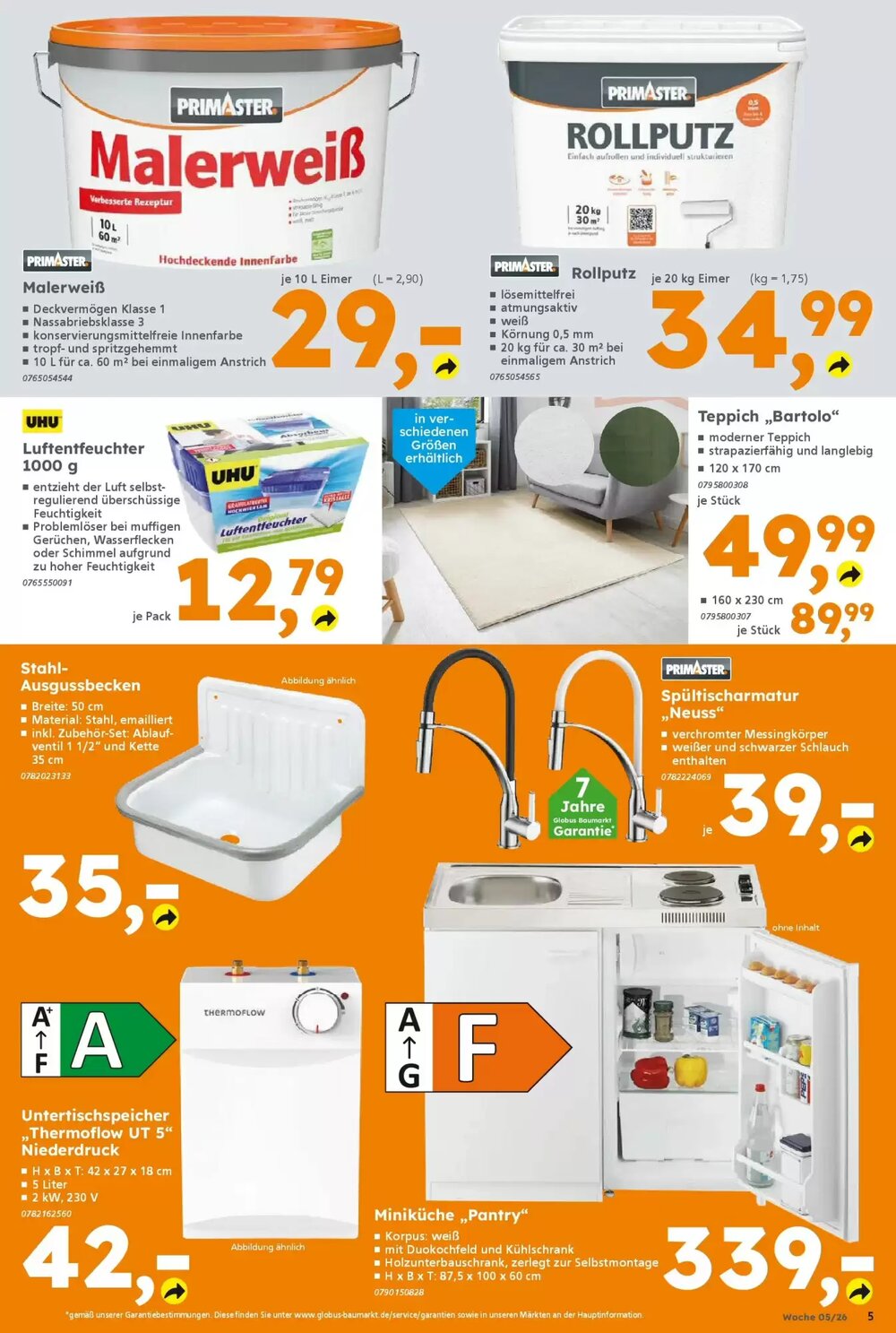Globus Baumarkt Prospekt (ab 25.01.2026) zum Blättern - Seite 5