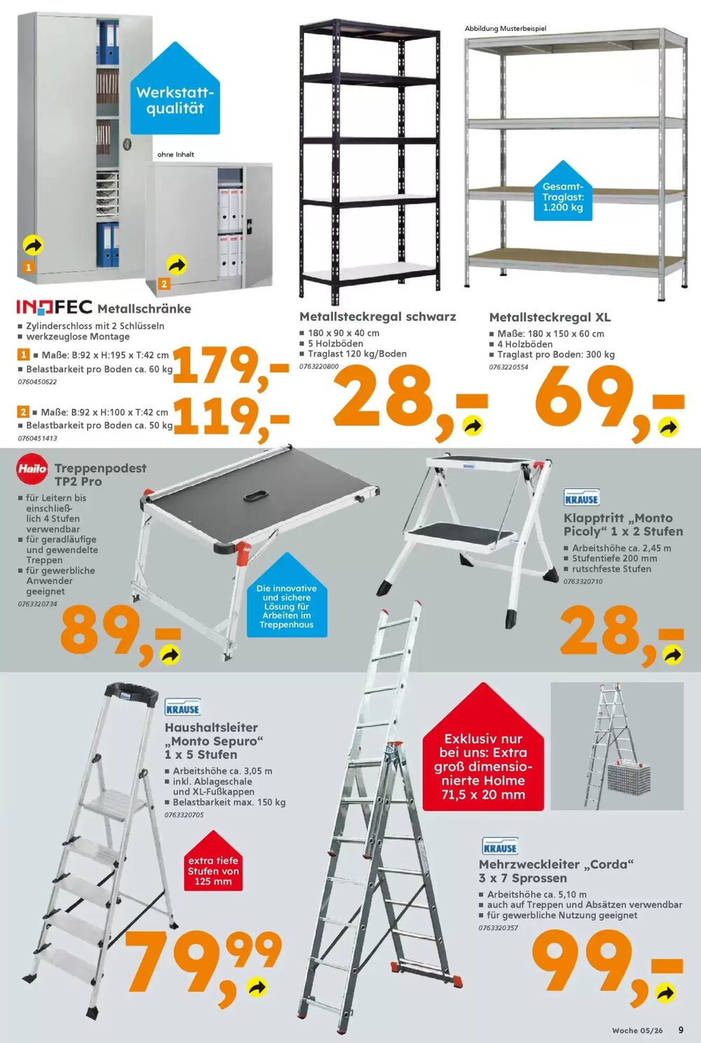 Globus Baumarkt Prospekt (ab 25.01.2026) zum Blättern - Seite 9