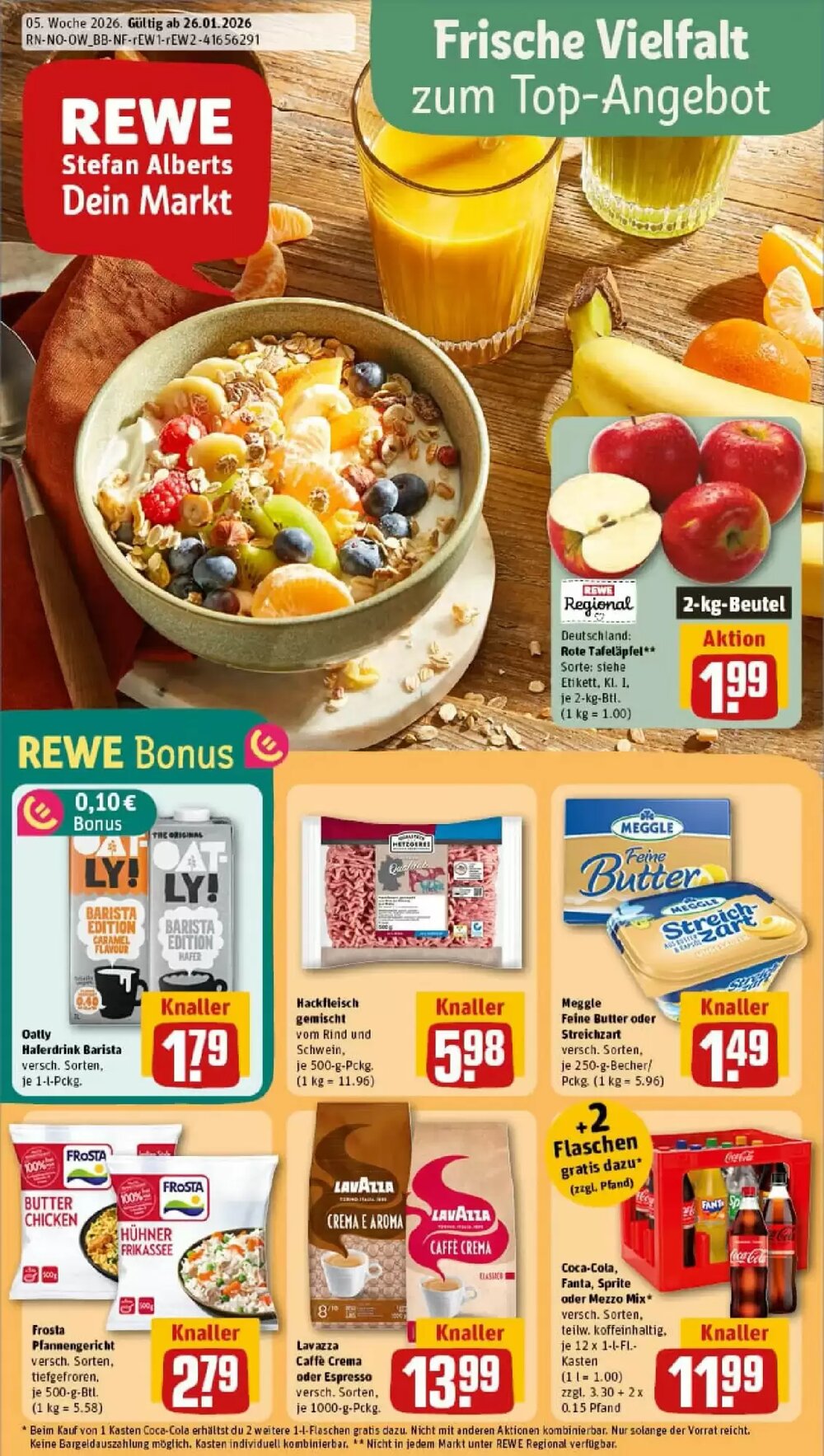 REWE Prospekt (ab 25.01.2026) zum Blättern - Seite 1