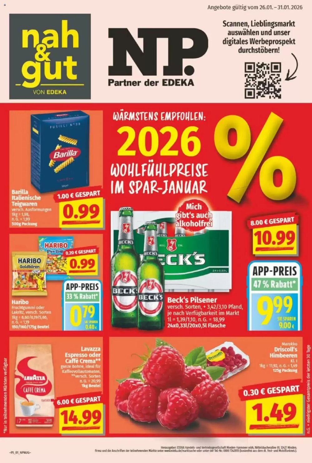 NP Discount Prospekt (ab 25.01.2026) zum Blättern - Seite 1