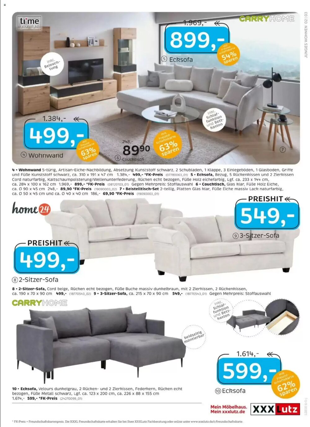 XXXLutz Prospekt (ab 25.01.2026) zum Blättern - Seite 3