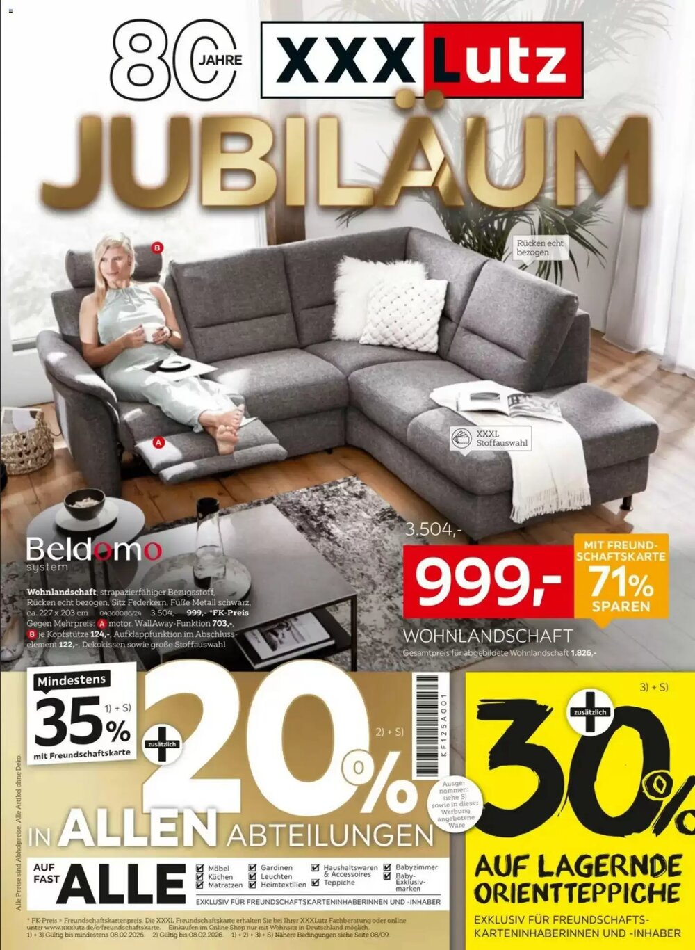 XXXLutz Prospekt (ab 25.01.2026) zum Blättern - Seite 1