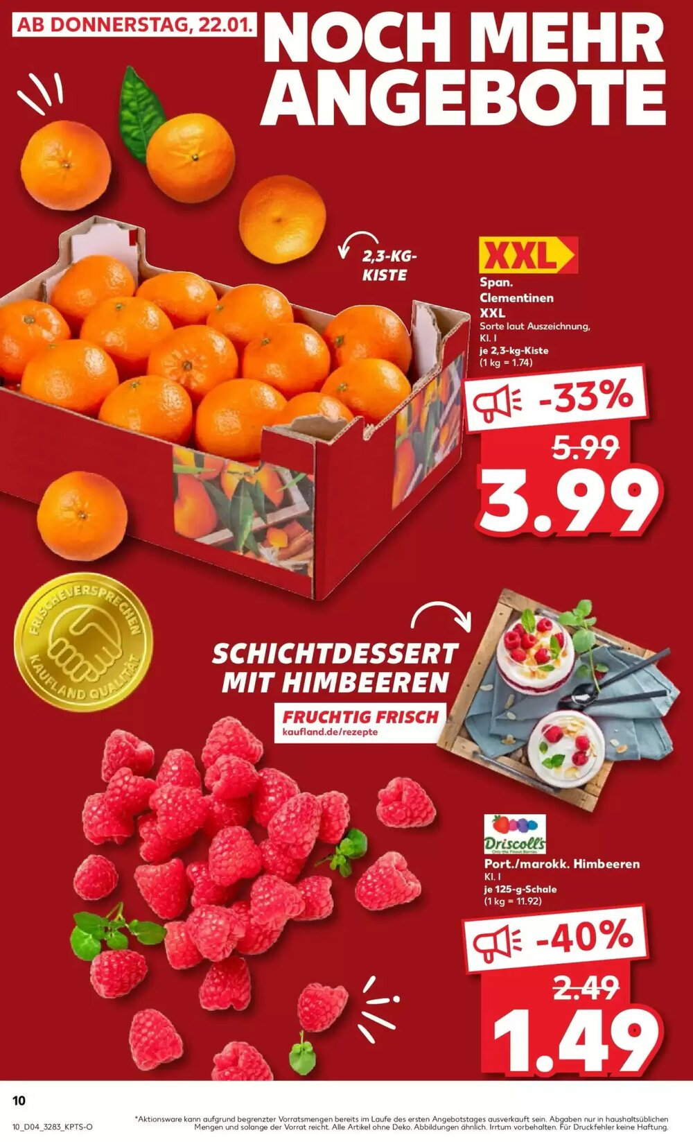 Kaufland Prospekt (ab 25.01.2026) zum Blättern - Seite 10