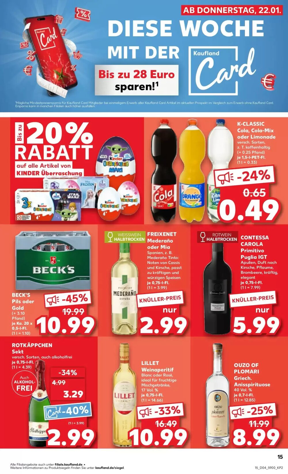 Kaufland Prospekt (ab 25.01.2026) zum Blättern - Seite 15