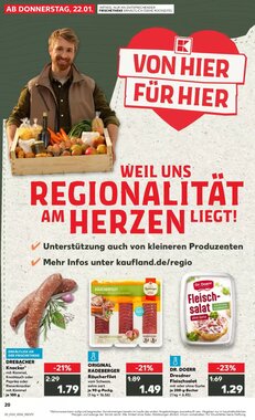 Kaufland Prospekt (ab 25.01.2026) zum Blättern - Seite 20