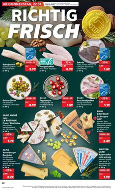 Kaufland Prospekt (ab 25.01.2026) zum Blättern - Seite 22