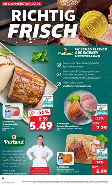 Kaufland Prospekt (ab 25.01.2026) zum Blättern - Seite 24