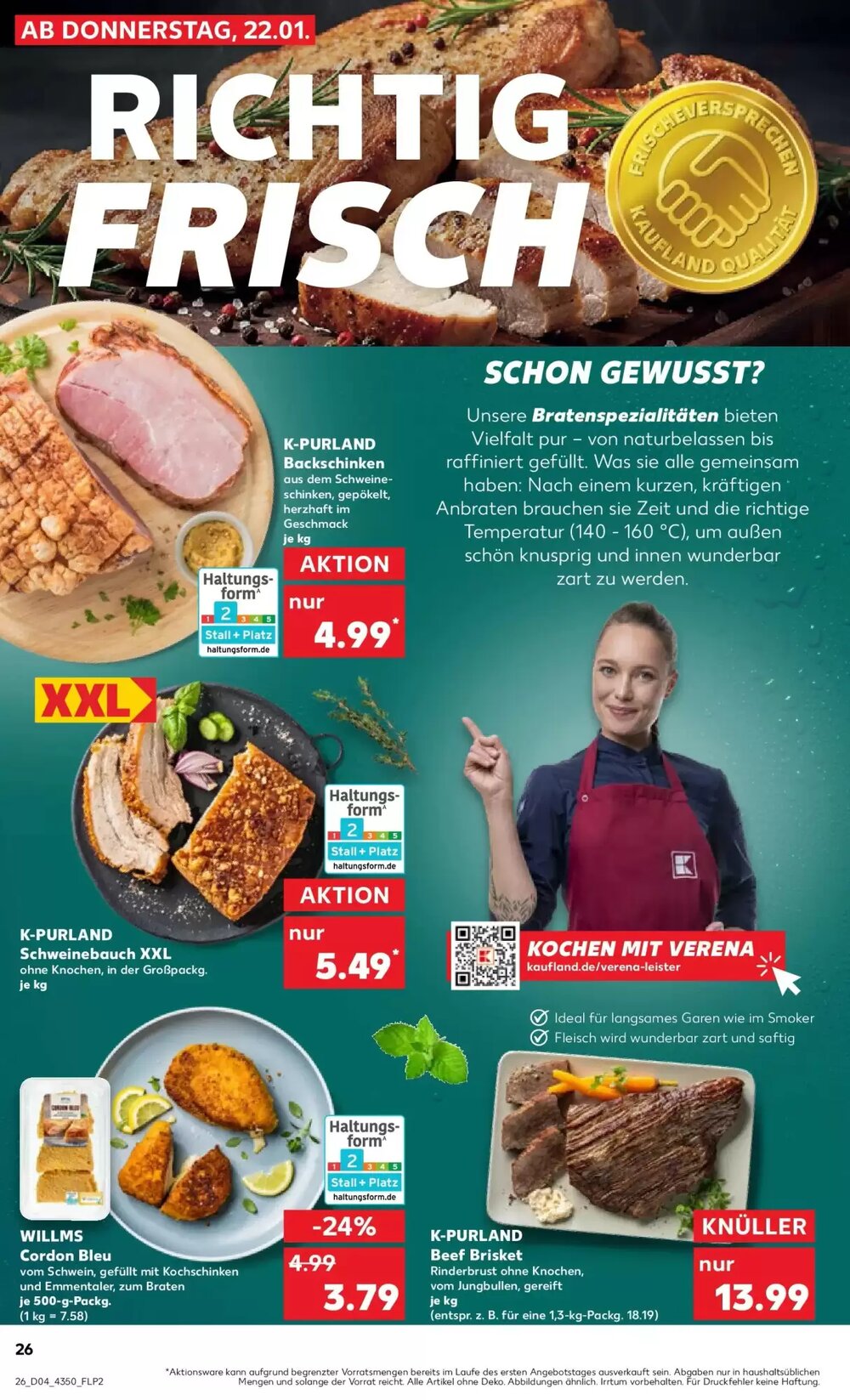 Kaufland Prospekt (ab 25.01.2026) zum Blättern - Seite 26
