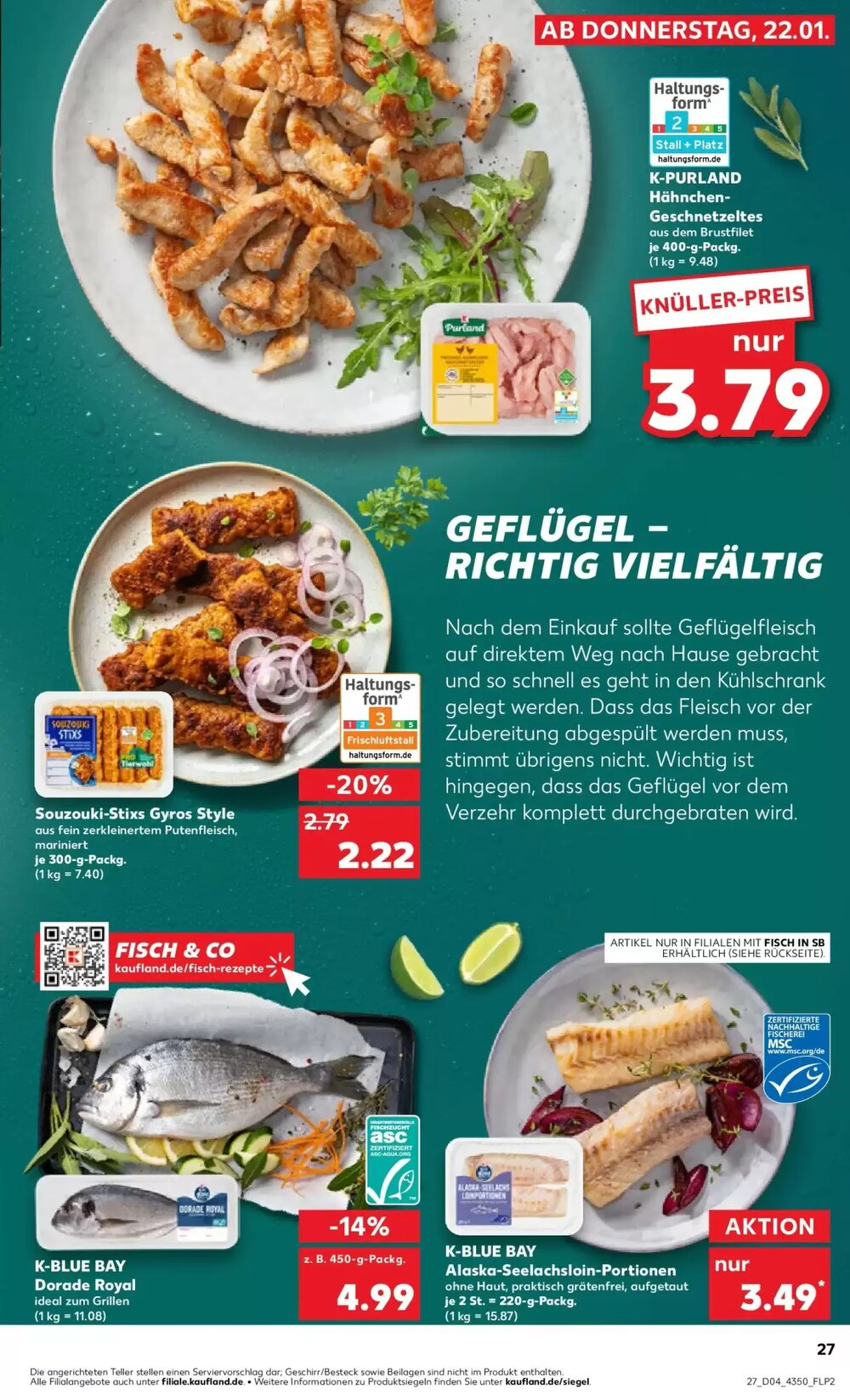 Kaufland Prospekt (ab 25.01.2026) zum Blättern - Seite 27