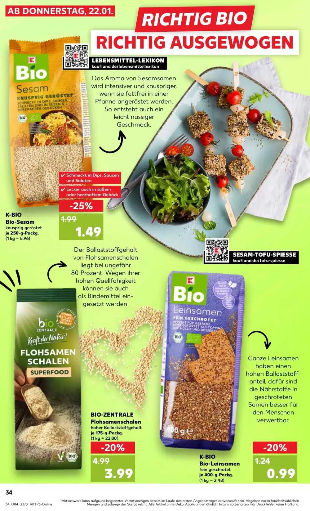 Kaufland Prospekt (ab 25.01.2026) zum Blättern - Seite 34