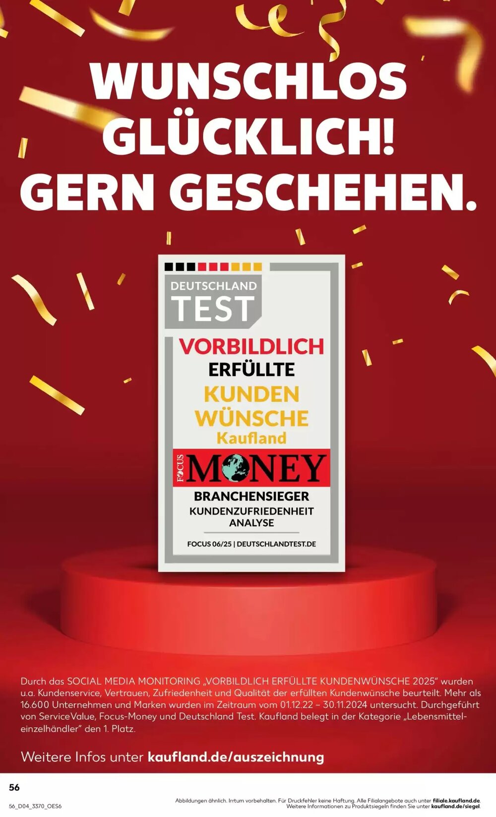 Kaufland Prospekt (ab 25.01.2026) zum Blättern - Seite 56