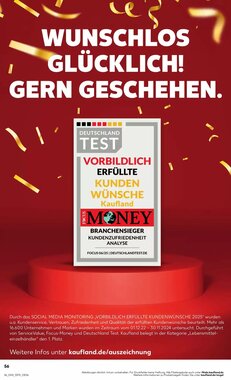 Kaufland Prospekt (ab 25.01.2026) zum Blättern - Seite 56