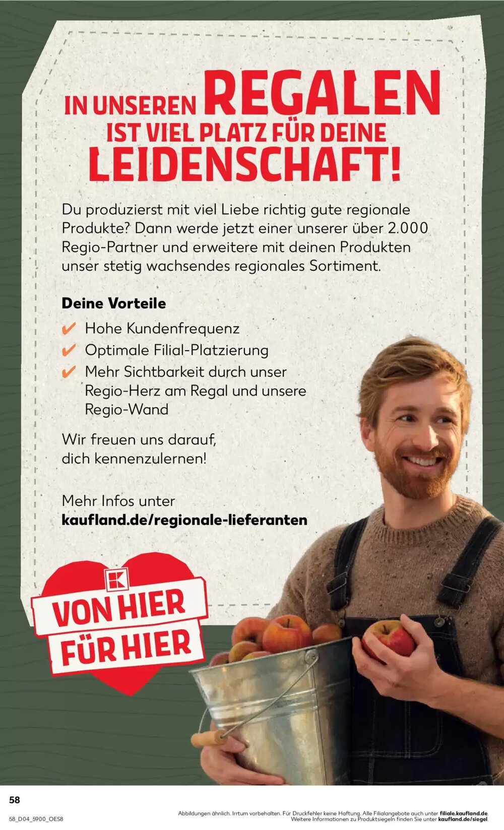 Kaufland Prospekt (ab 25.01.2026) zum Blättern - Seite 58