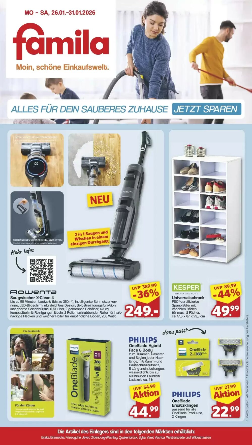 Famila Nord West Prospekt (ab 25.01.2026) zum Blättern - Seite 1