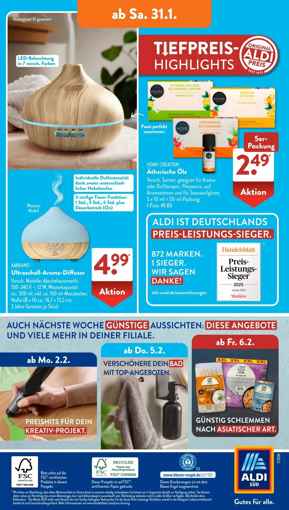 Aldi Süd Prospekt (ab 26.01.2026) zum Blättern - Seite 18