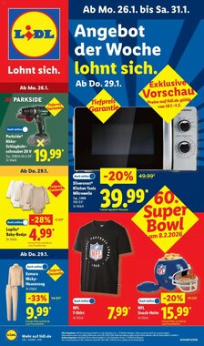 Lidl Prospekt (ab 26.01.2026) zum Blättern