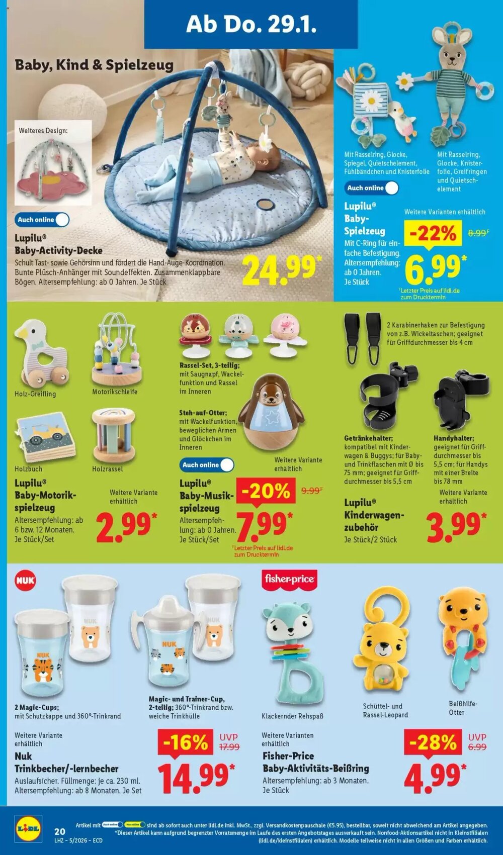 Lidl Prospekt (ab 26.01.2026) zum Blättern - Seite 22