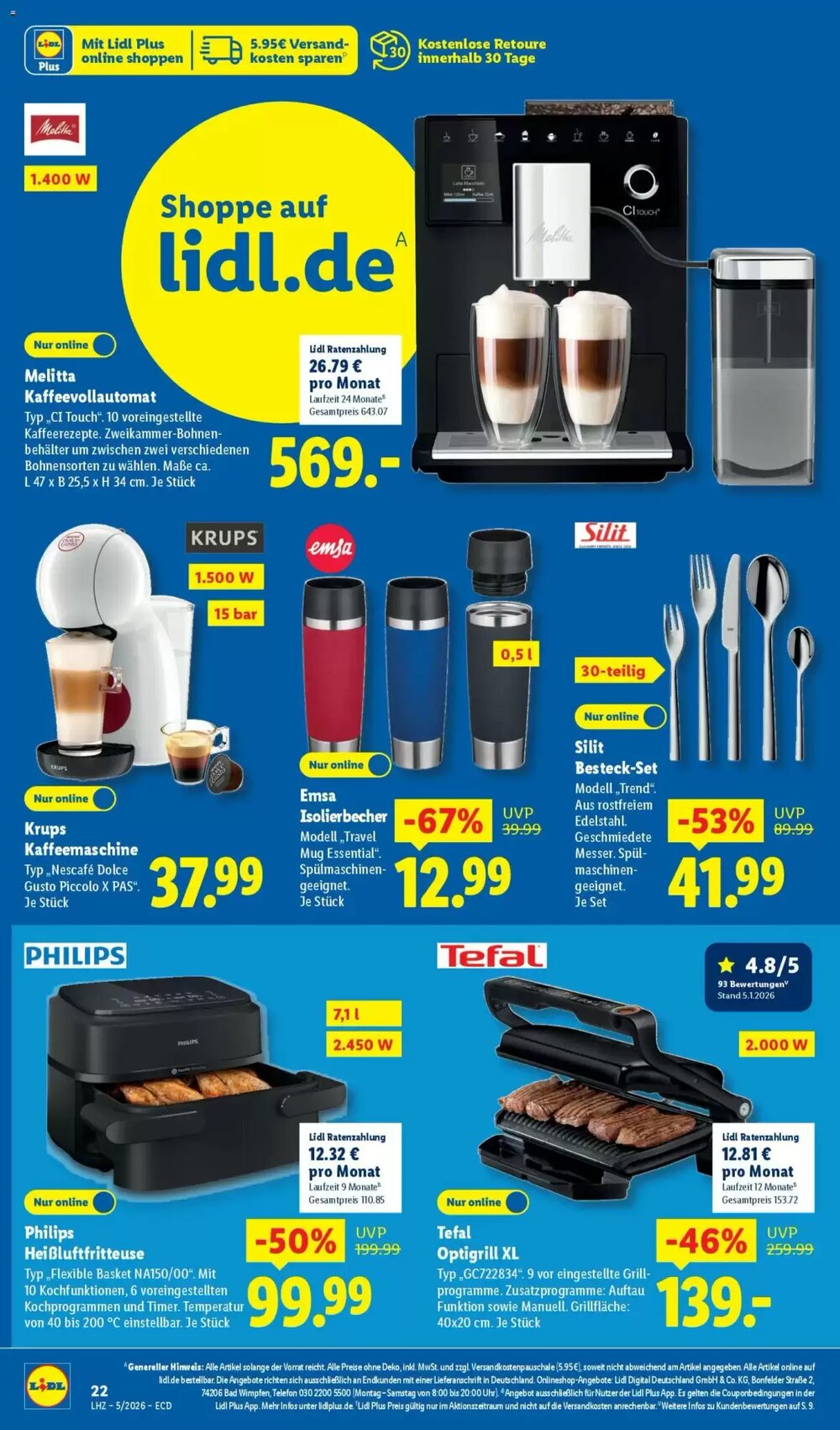Lidl Prospekt (ab 26.01.2026) zum Blättern - Seite 26