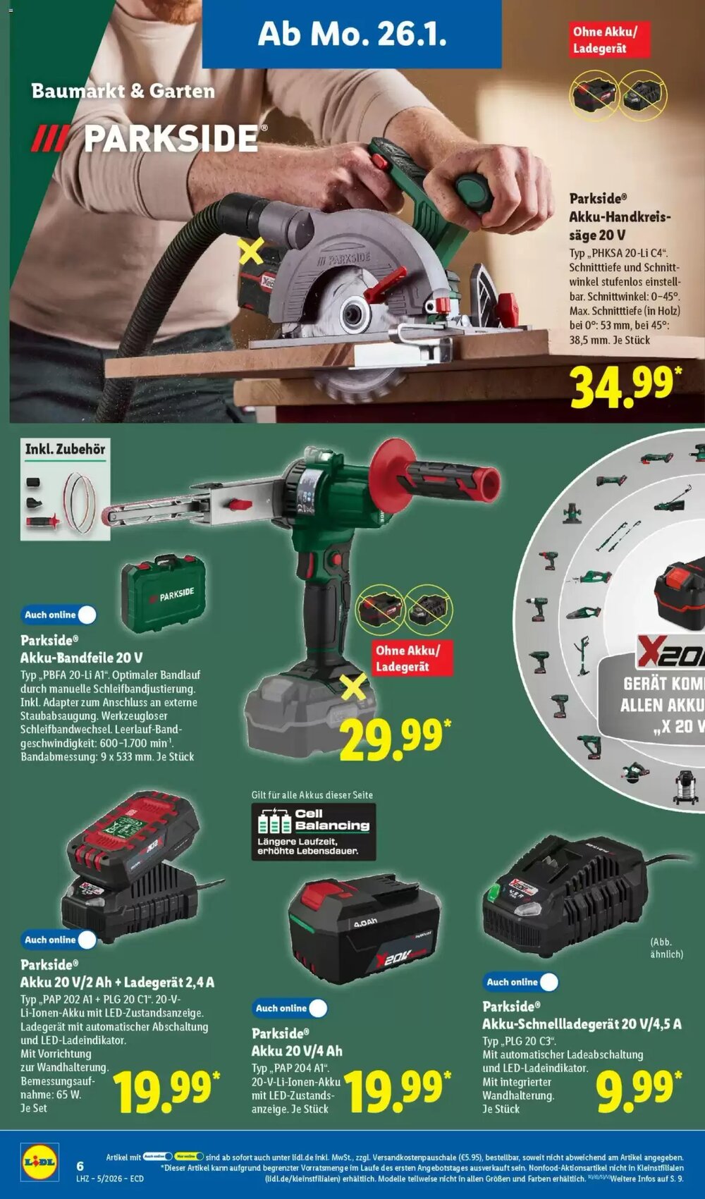 Lidl Prospekt (ab 26.01.2026) zum Blättern - Seite 6