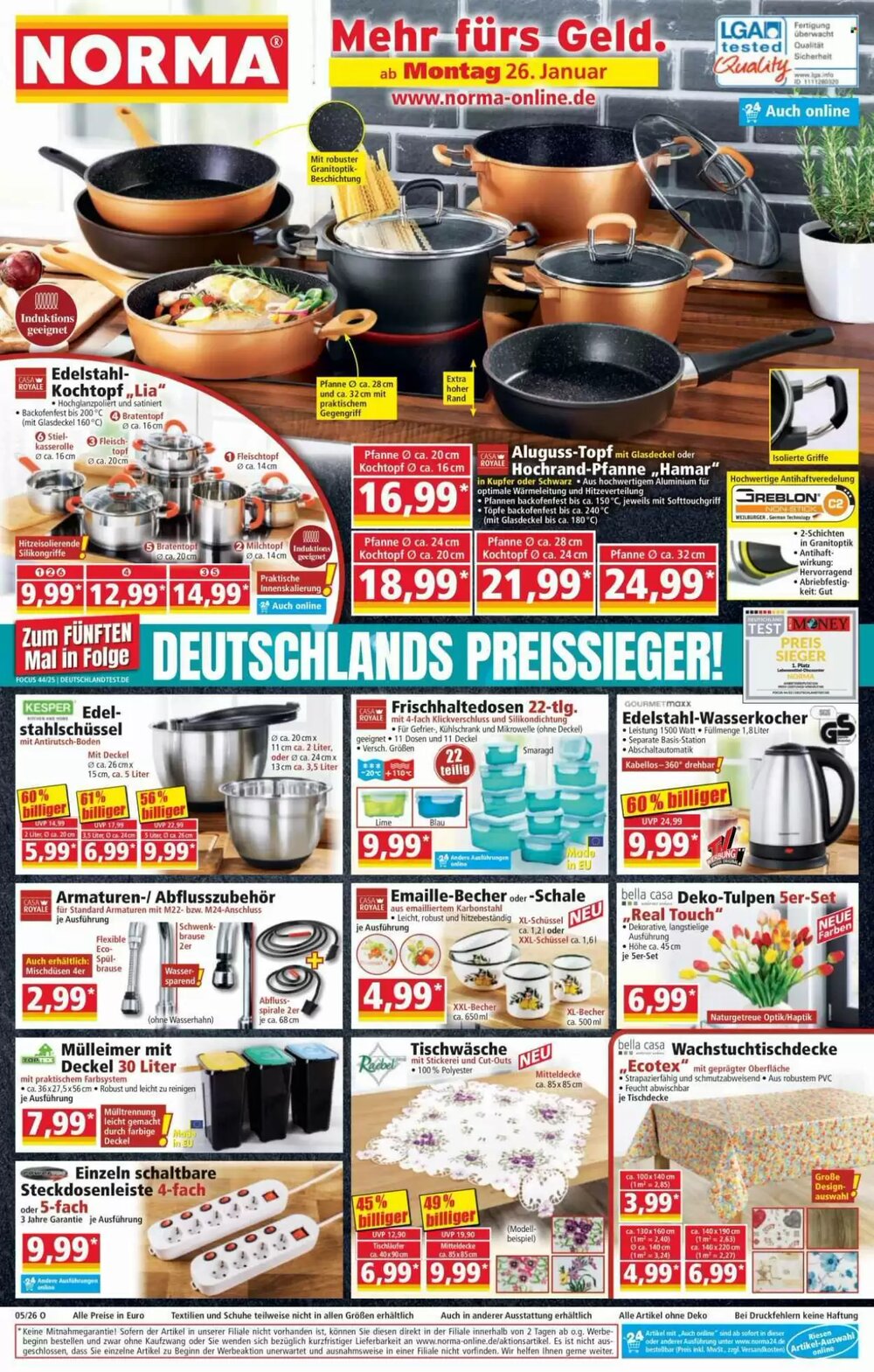 Norma Prospekt (ab 26.01.2026) zum Blättern - Seite 1