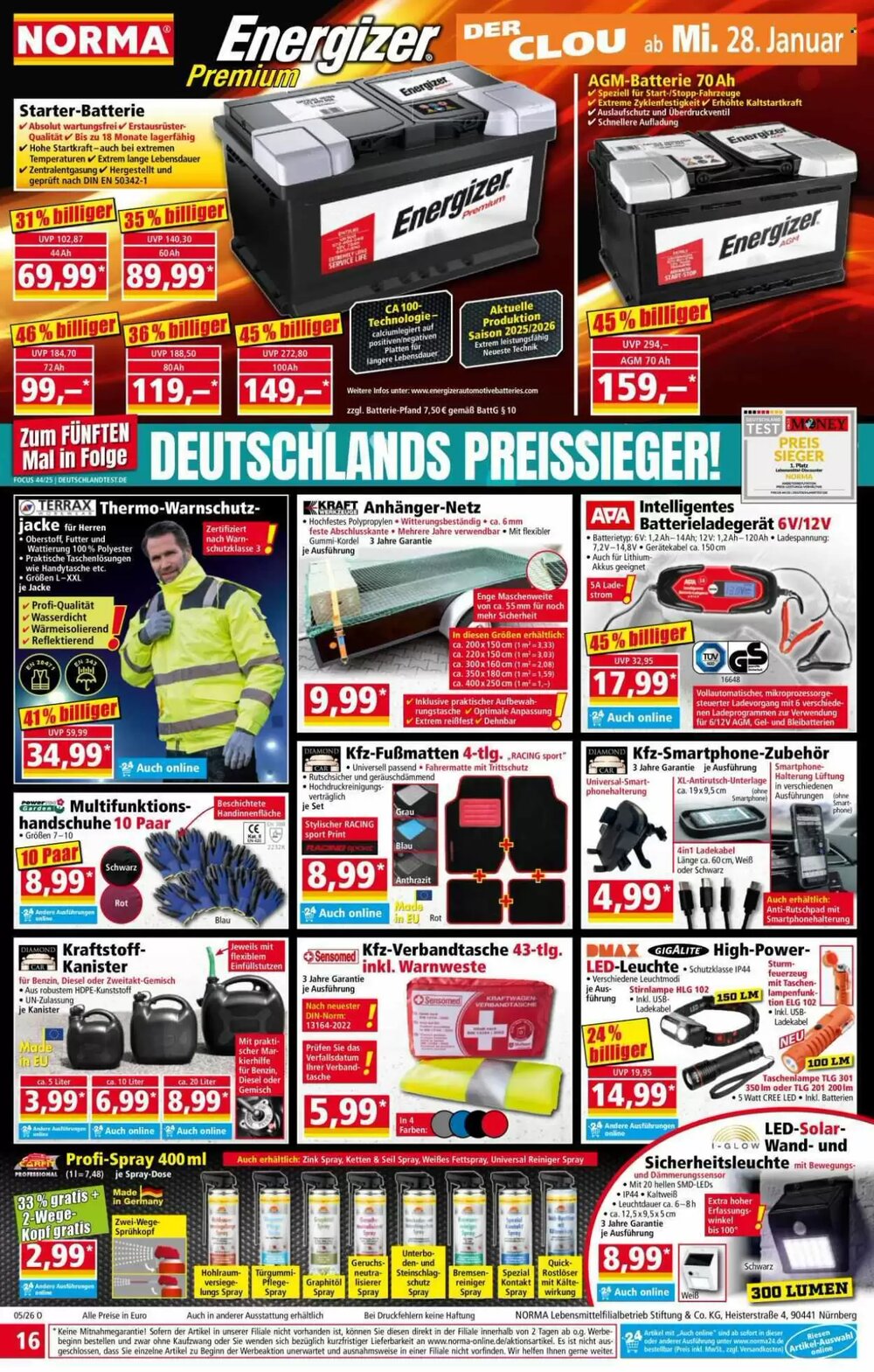 Norma Prospekt (ab 26.01.2026) zum Blättern - Seite 16