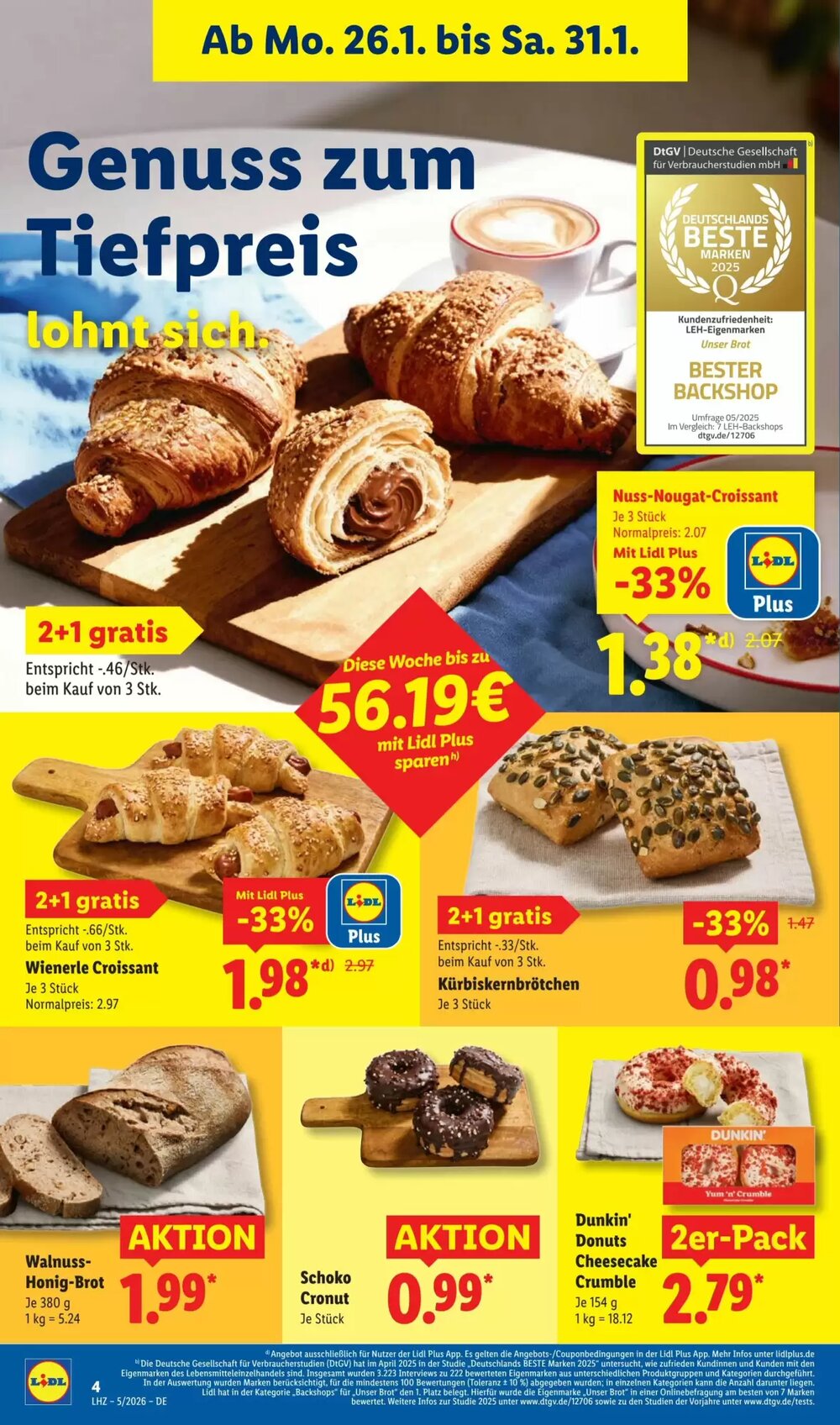 Lidl Prospekt (ab 26.01.2026) zum Blättern - Seite 14