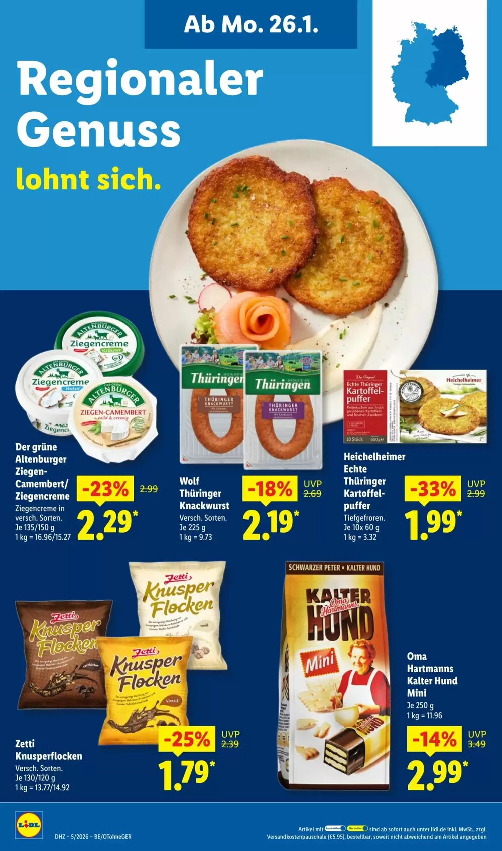 Lidl Prospekt (ab 26.01.2026) zum Blättern - Seite 16