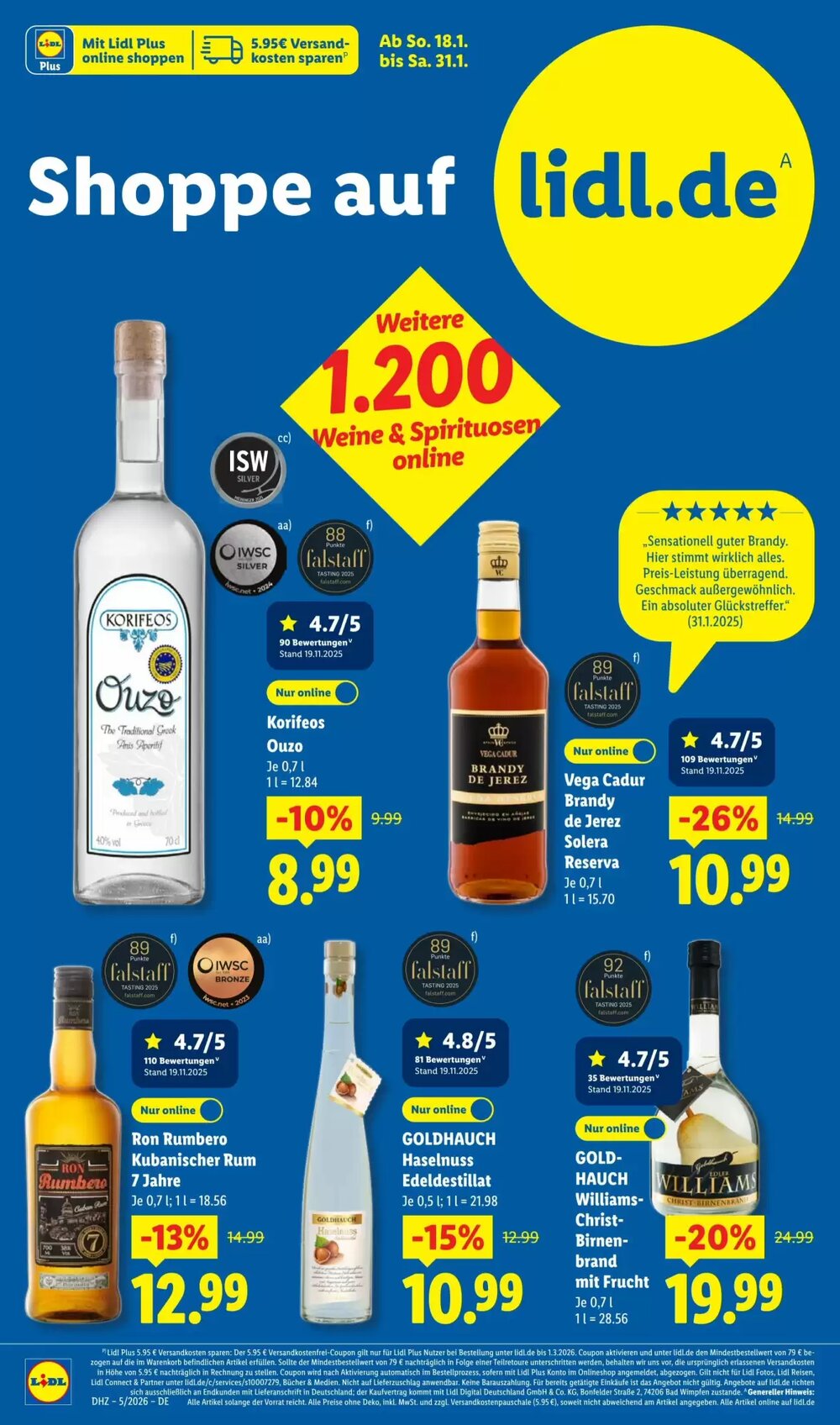 Lidl Prospekt (ab 26.01.2026) zum Blättern - Seite 22