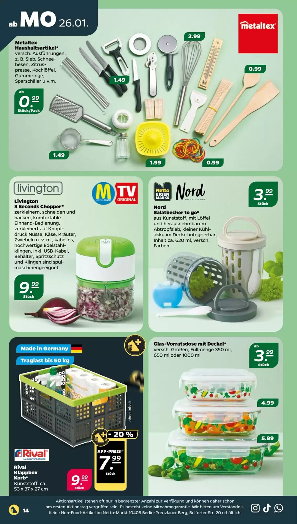 NETTO Prospekt (ab 26.01.2026) zum Blättern - Seite 16