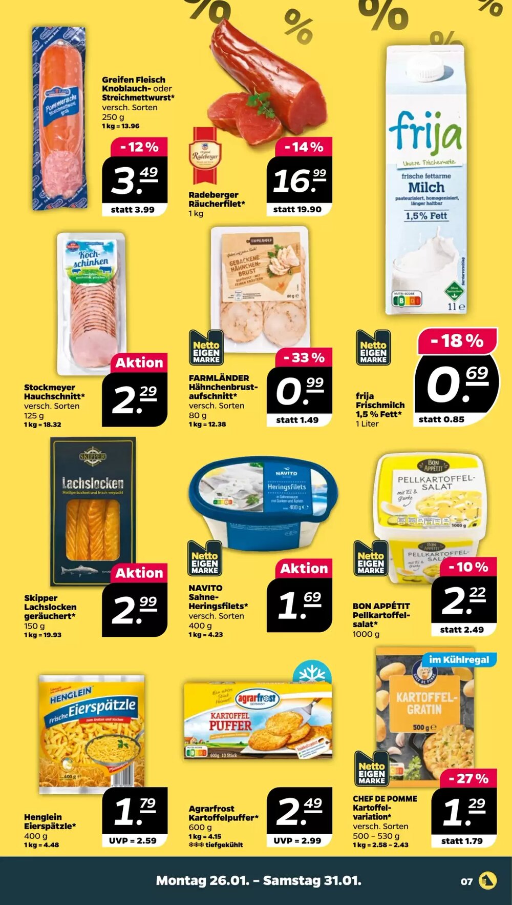 NETTO Prospekt (ab 26.01.2026) zum Blättern - Seite 7