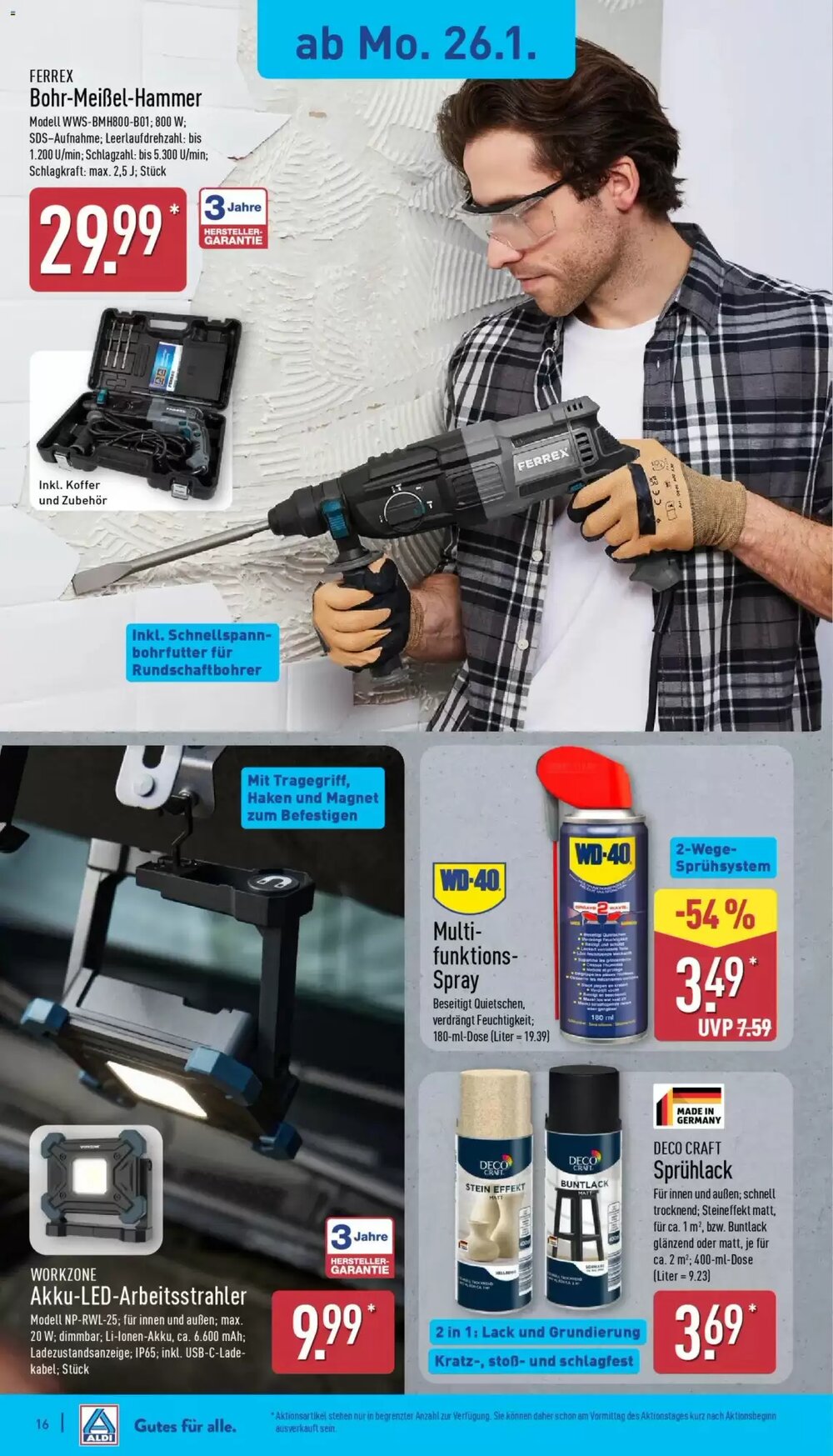 Aldi Nord Prospekt (ab 26.01.2026) zum Blättern - Seite 18