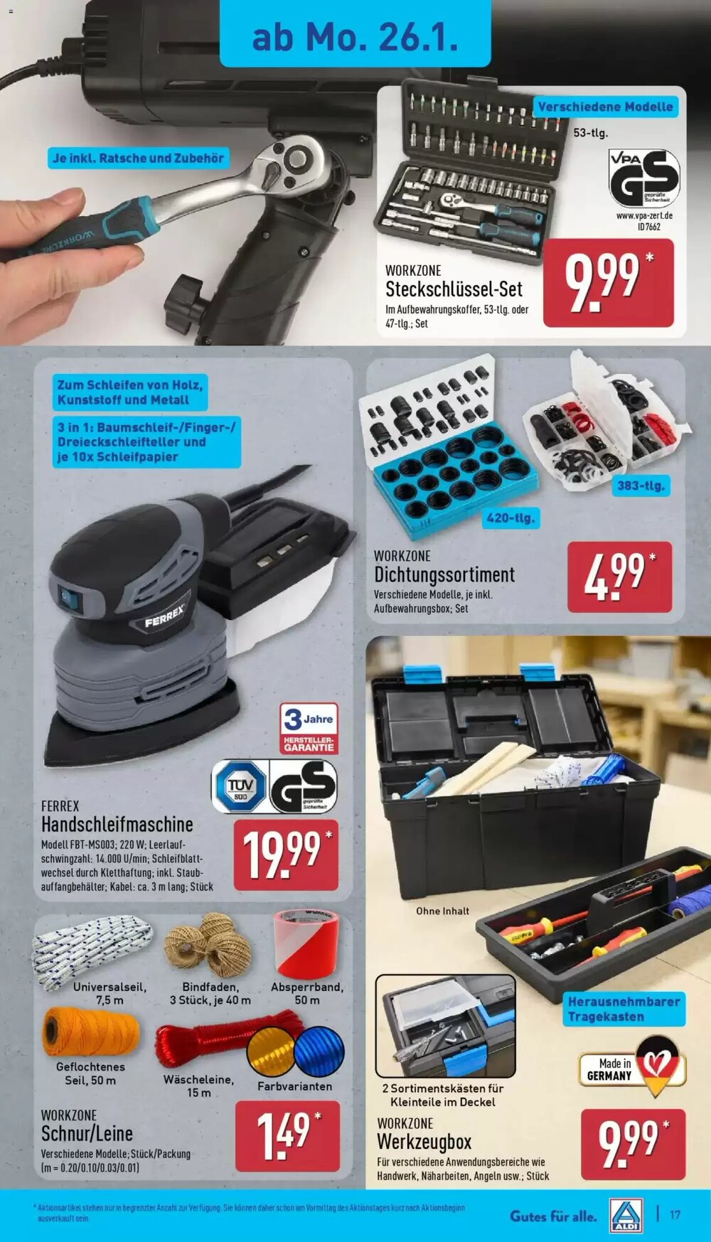 Aldi Nord Prospekt (ab 26.01.2026) zum Blättern - Seite 19