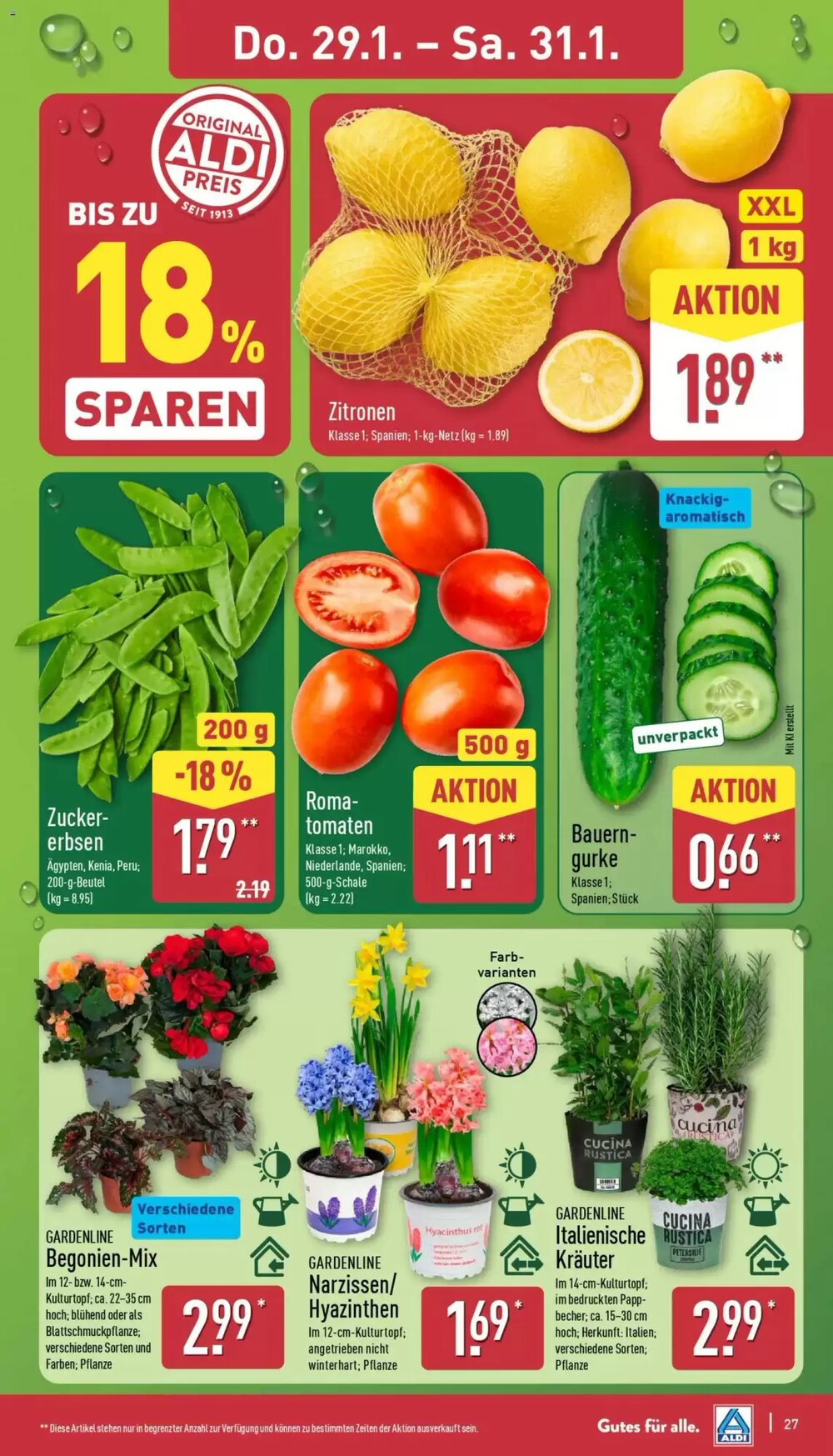 Aldi Nord Prospekt (ab 26.01.2026) zum Blättern - Seite 29