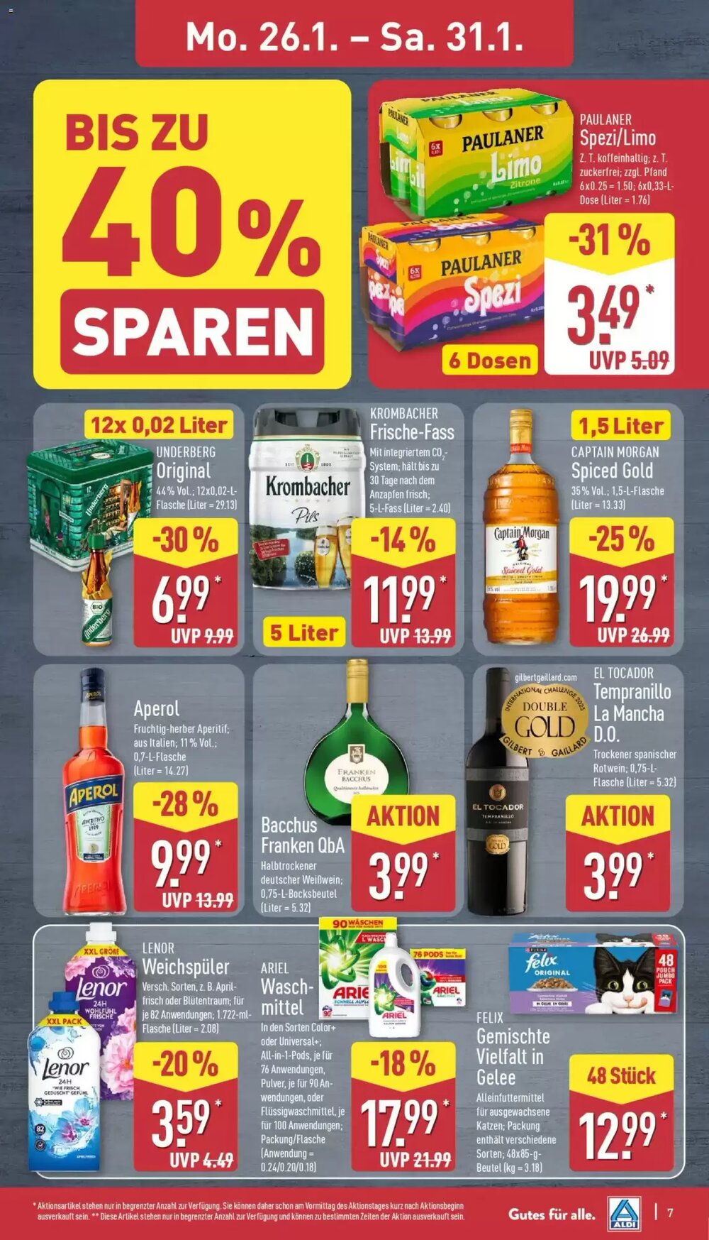 Aldi Nord Prospekt (ab 26.01.2026) zum Blättern - Seite 9