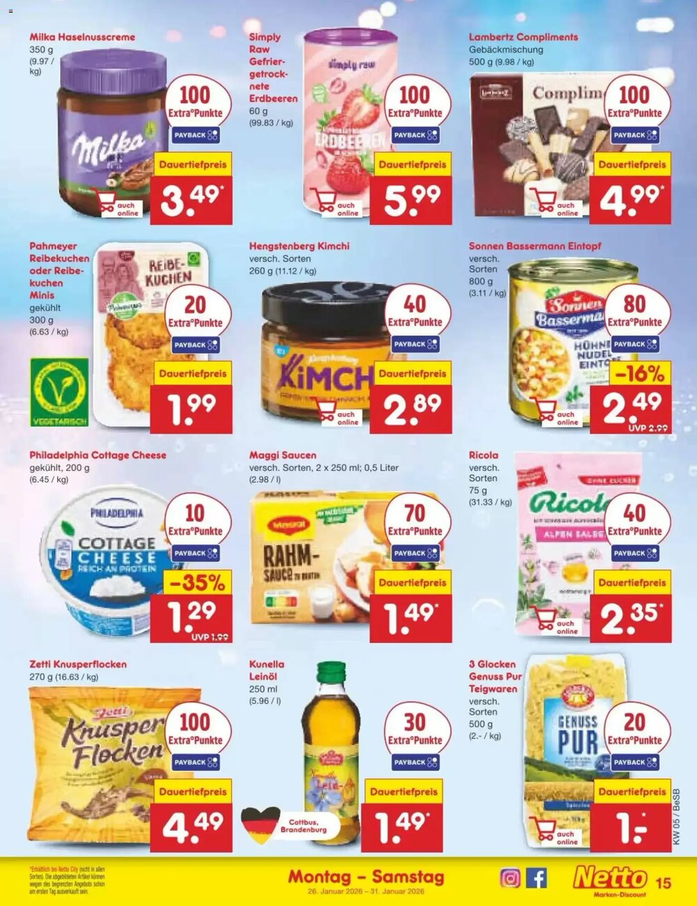 Netto Marken-Discount Prospekt (ab 26.01.2026) zum Blättern - Seite 17
