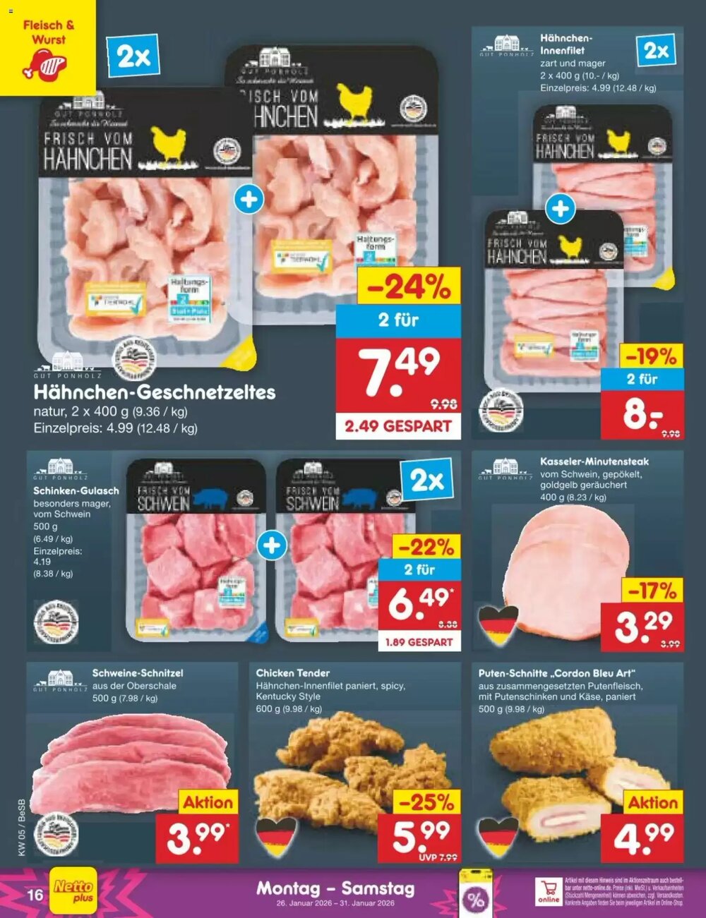 Netto Marken-Discount Prospekt (ab 26.01.2026) zum Blättern - Seite 18