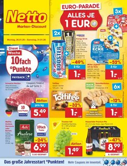 Netto Marken-Discount Prospekt (ab 26.01.2026) zum Blättern